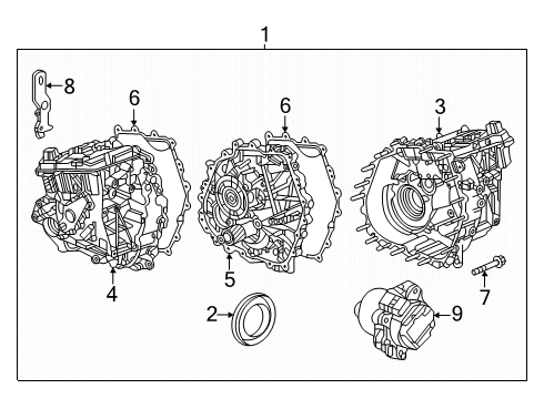 2024 GMC Sierra EV Bolt, Engine Camshaft & Valve Rocker Cover, Lower Diagram for 11548183