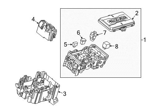 2025 Chevy Malibu Fuse & Relay Diagram