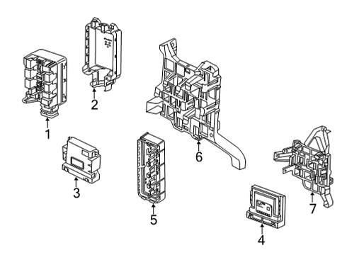 2024 Chevy Silverado 3500 HD Controls - Instruments & Gauges Diagram