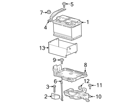 2025 Buick Encore GX Battery Diagram
