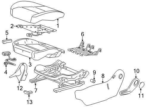 2025 Chevy Traverse Power Seats Diagram 2 - Thumbnail