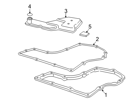 2010 Chevy Malibu Transaxle Parts Diagram 3 - Thumbnail