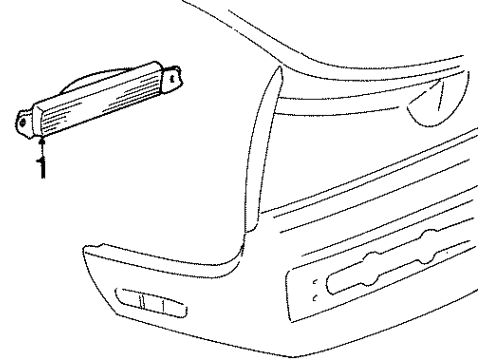 1991 Oldsmobile Toronado Backup Lamps Diagram