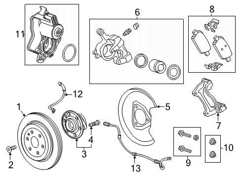 2025 Buick Enclave Rear Brakes Diagram 2 - Thumbnail