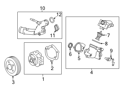 2017 Cadillac ATS Water Pump Diagram 6 - Thumbnail