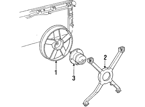 1988 Pontiac Grand Prix Cooling Fan Diagram