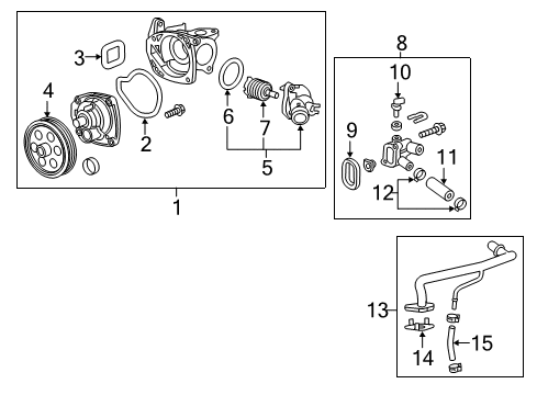 2019 GMC Terrain Water Pump Diagram 3 - Thumbnail