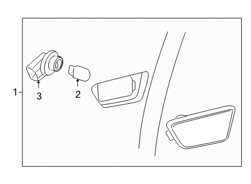 2013 Chevy Cruze Side Marker Lamps Diagram