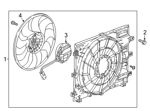 2020 Chevy Equinox Cooling Fan Diagram 2 - Thumbnail