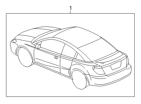 2007 Saturn Ion Stripe Tape Diagram