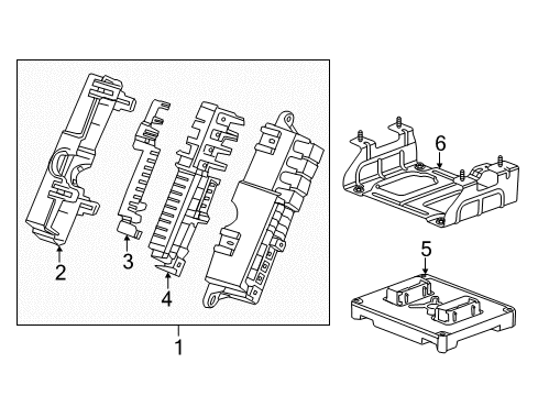 2015 Cadillac ELR Fuse & Relay Diagram 2 - Thumbnail