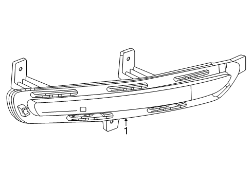 2025 Chevy Blazer EV Lamp, Tail Lamp, Rear Diagram for 26362371