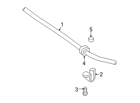 1998 Chevy Blazer Stabilizer Bar & Components Diagram 4 - Thumbnail