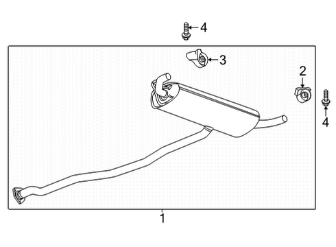 2023 Chevy Trailblazer Exhaust System Diagram 6 - Thumbnail