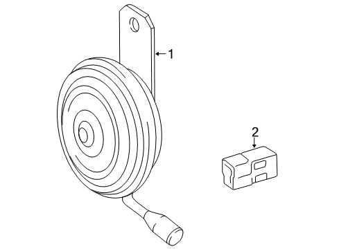 2005 Chevy Silverado 2500 HD Horn Diagram
