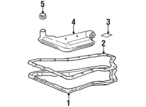 1993 Cadillac Eldorado Automatic Transmission - Maintenance Diagram 2 - Thumbnail