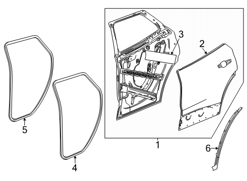 2024 Chevy Blazer EV Door & Components Diagram 2 - Thumbnail