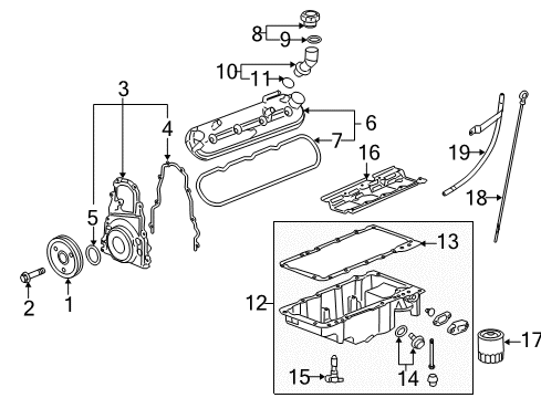 2005 Pontiac Grand Prix Engine Parts Diagram 2 - Thumbnail