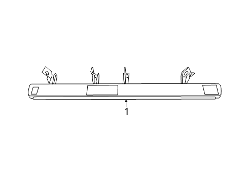 2018 Chevy Silverado 1500 Running Board Diagram 7 - Thumbnail