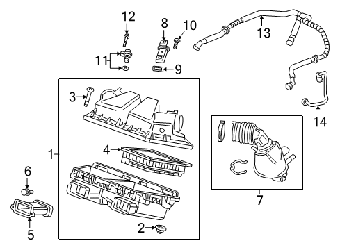 2017 Cadillac CT6 Filters Diagram 2 - Thumbnail