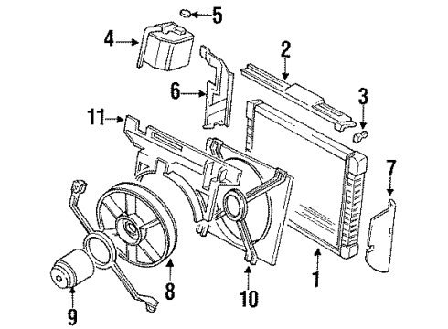 1987 Pontiac Grand Am Cooling Fan Diagram 3 - Thumbnail