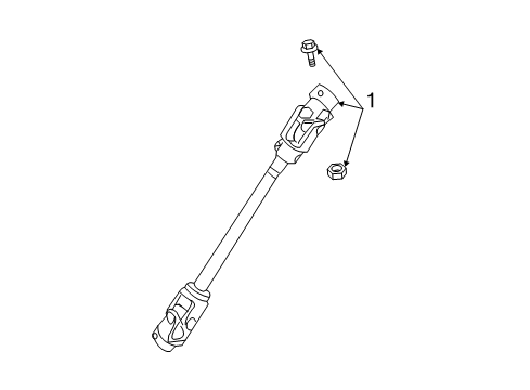 2009 Chevy Aveo5 Shaft & Internal Components Diagram