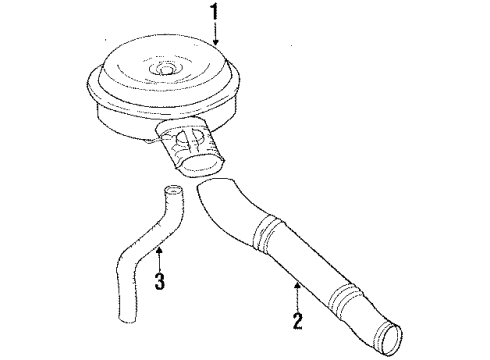 1985 Chevy C10 Air Inlet - Air Diagram 3 - Thumbnail