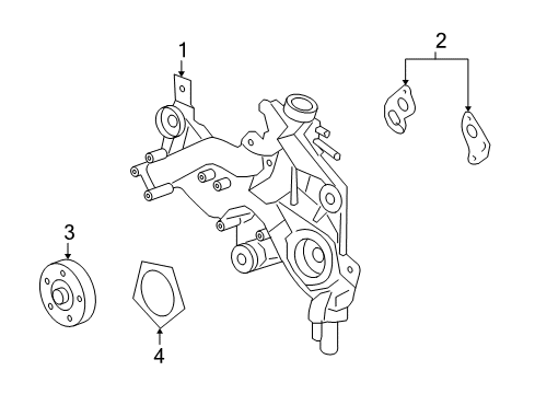 2007 Chevy Impala Water Pump Diagram 2 - Thumbnail