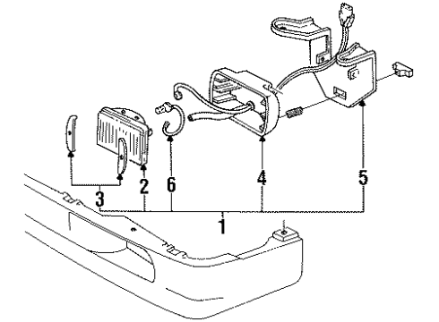 1992 Chevy S10 Blazer Bulbs Diagram