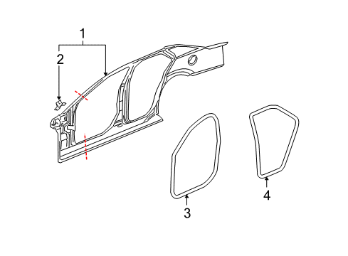 2011 Cadillac STS Uniside Diagram