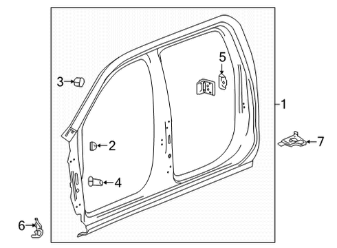 2021 Chevy Silverado 3500 HD Uniside Diagram 2 - Thumbnail