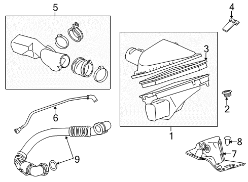 2015 Cadillac CTS Filters Diagram 2 - Thumbnail