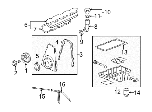 2008 Hummer H3 Filters Diagram 4 - Thumbnail