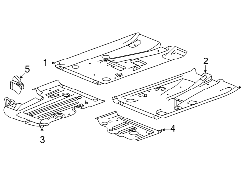 2023 Buick Envision Splash Shields Diagram 2 - Thumbnail