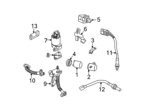 1997 Buick Park Avenue Vapor Canister Diagram 2 - Thumbnail