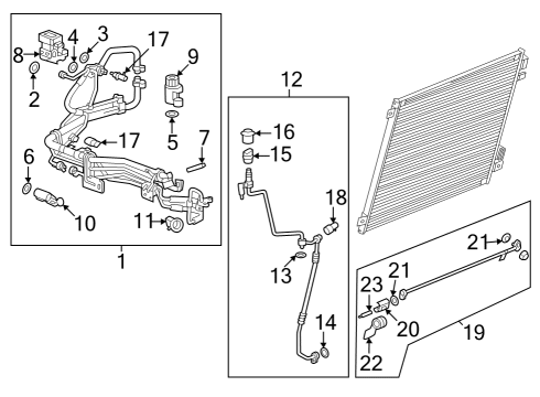 2024 GMC Hummer EV SUV Air Conditioner Diagram 2 - Thumbnail
