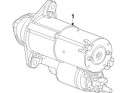 2013 Chevy Spark Starter Diagram 2 - Thumbnail