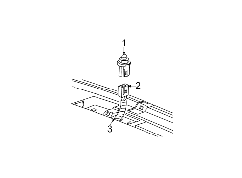 2014 Chevy Impala Limited Daytime Running Lamp Components Diagram