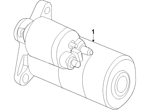2019 Buick Encore Starter Diagram 4 - Thumbnail