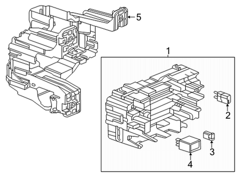 2025 Cadillac CT4 Fuse & Relay Diagram 2 - Thumbnail