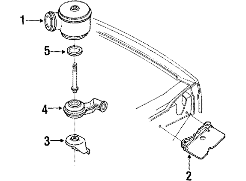 1990 Chevy Celebrity Air Intake Diagram 2 - Thumbnail