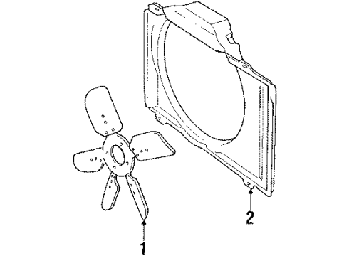 1985 Cadillac Seville Cooling Fan Diagram
