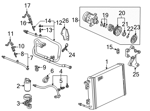 1995 Chevy Camaro Snap Ring Diagram for 6557617