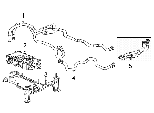 2025 Cadillac ESCALADE IQ Hoses, Lines & Pipes Diagram 3 - Thumbnail