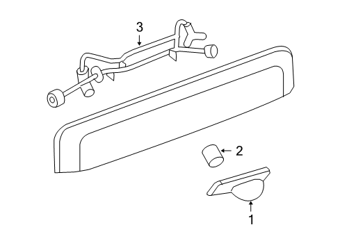 2009 Chevy Tahoe License Lamps Diagram 2 - Thumbnail
