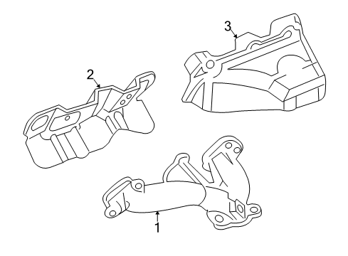 2006 Pontiac G6 Exhaust Manifold Diagram 3 - Thumbnail
