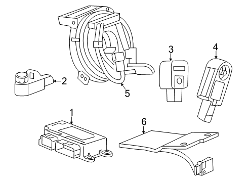 2025 Buick Envista Air Bag Components Diagram 2 - Thumbnail