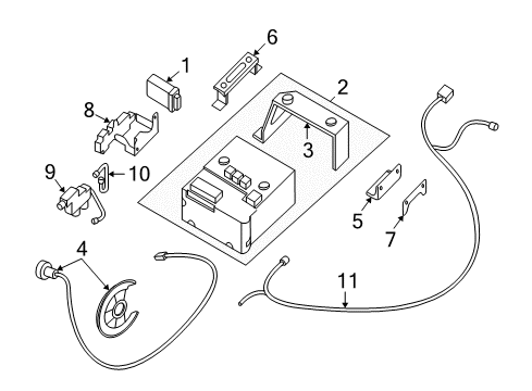 1994 Chevy S10 ABS Components Diagram