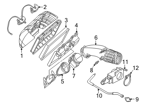 1997 Chevy Corvette Vehicle Speed Sensor Diagram for 12369458