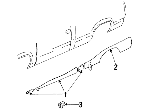 1993 Chevy K3500 Stripe Tape Diagram 3 - Thumbnail